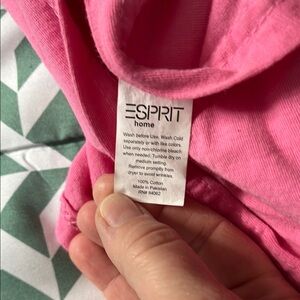 Esprit Pink Flat Sheet